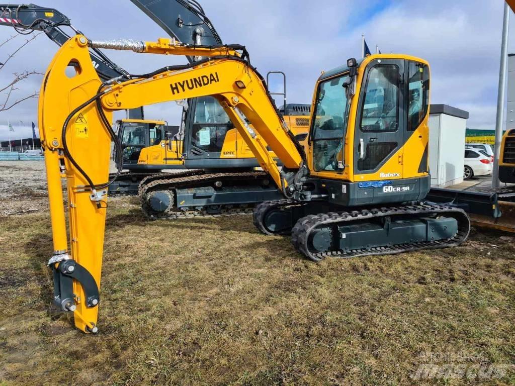 Hyundai R60CR-9A Mini kotrók < 7t