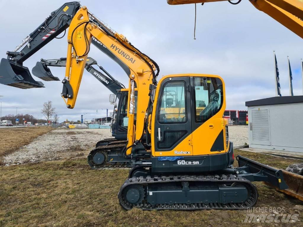 Hyundai R60CR-9A Mini kotrók < 7t