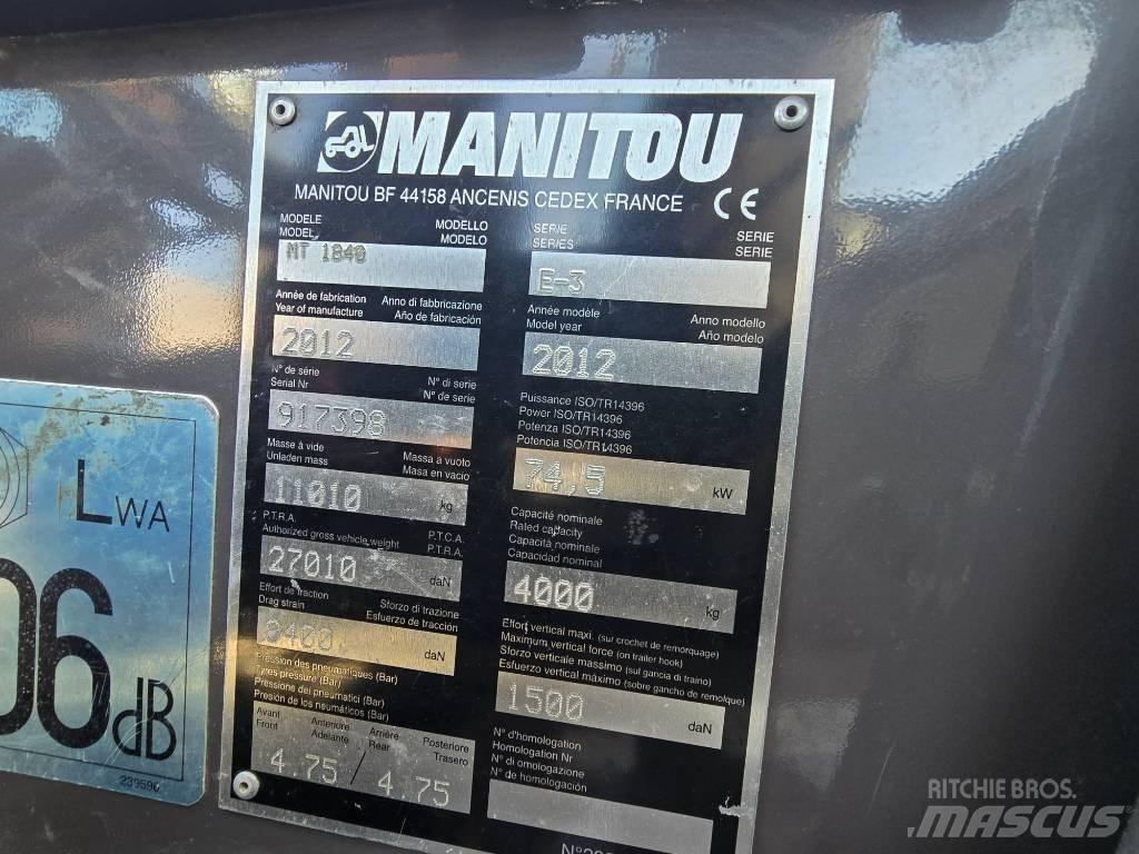 Manitou 1840 Teleszkópos rakodók