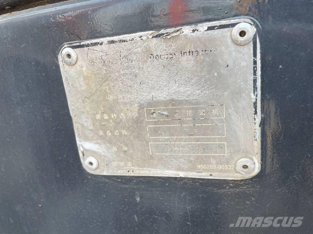 Doosan DH 55 Mini kotrók < 7t