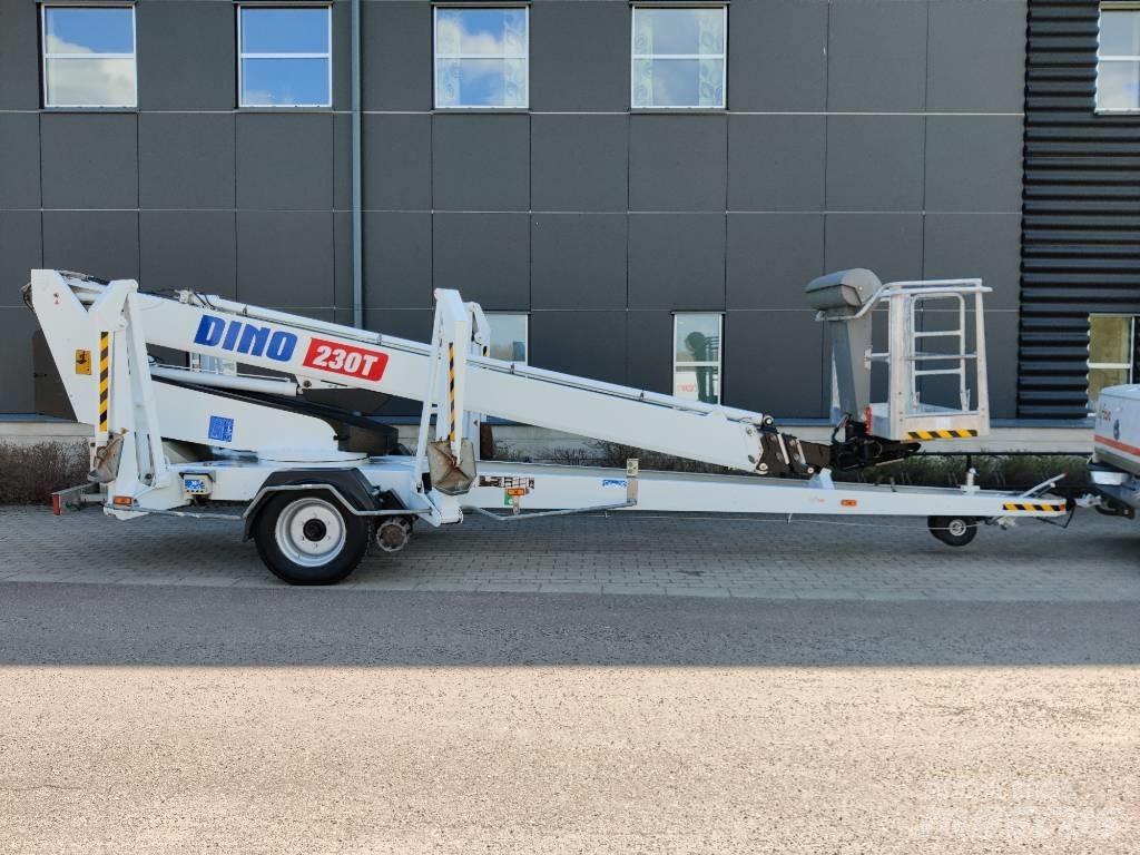Dino 230 T Skylift Pótkocsira szerelt emelők és állványok