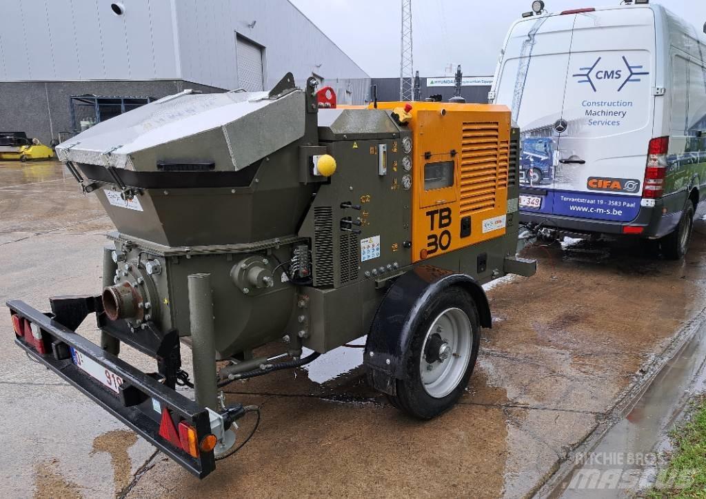 Turbosol TB30/T Betonpumpák