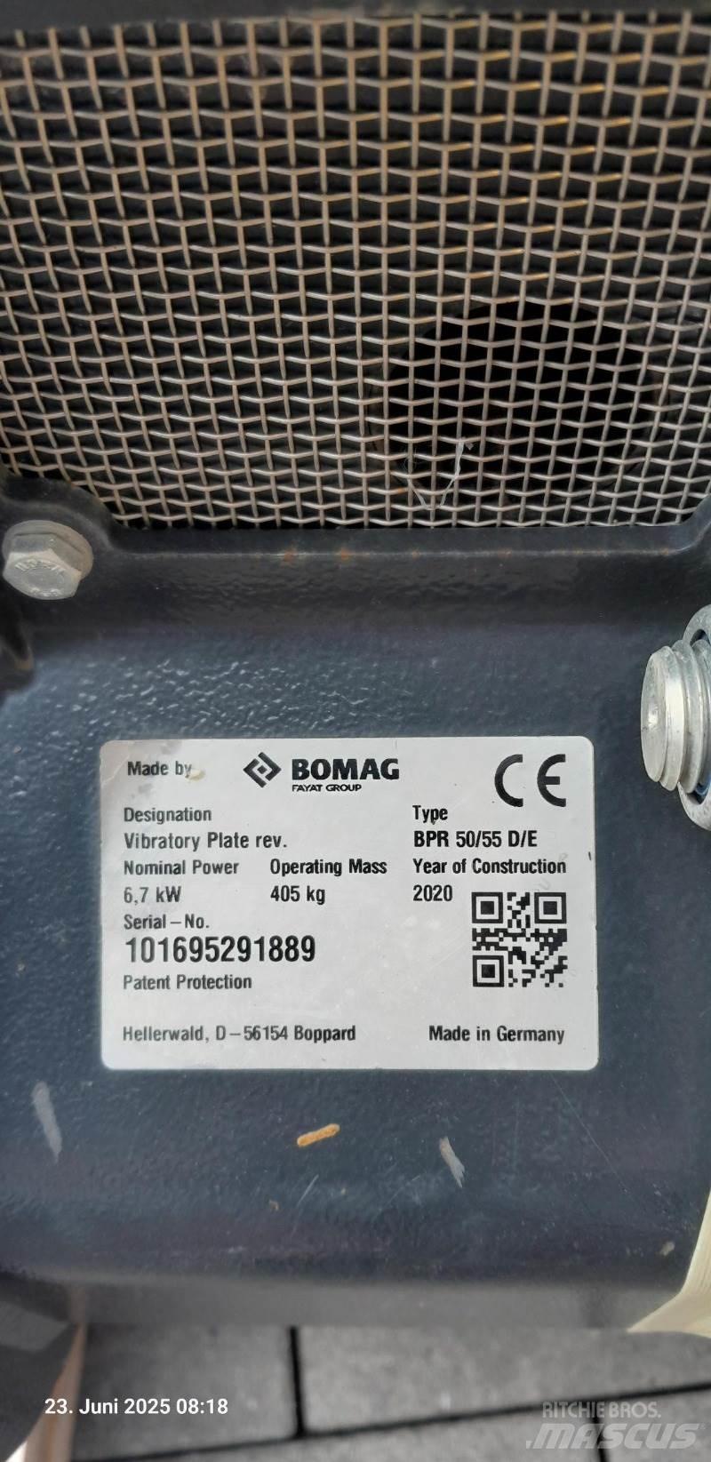 Bomag BPR 50/55 DE Vibrátorok