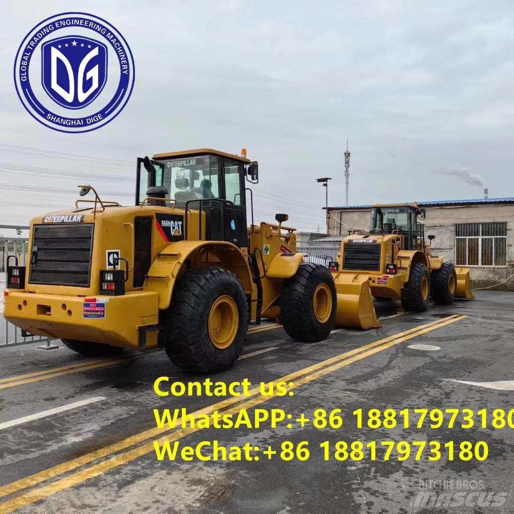 CAT 966 H Gumikerekes homlokrakodók