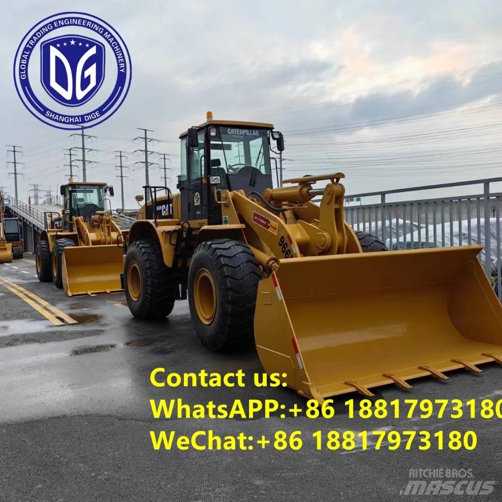 CAT 966 H Gumikerekes homlokrakodók