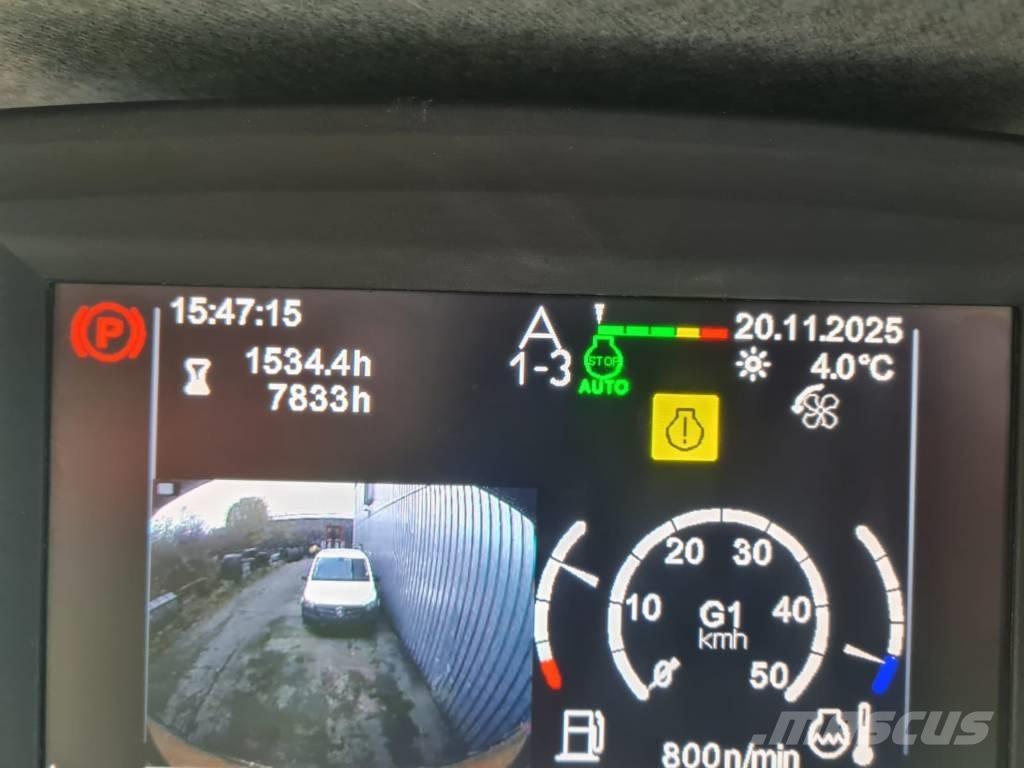 Liebherr L542 Gumikerekes homlokrakodók