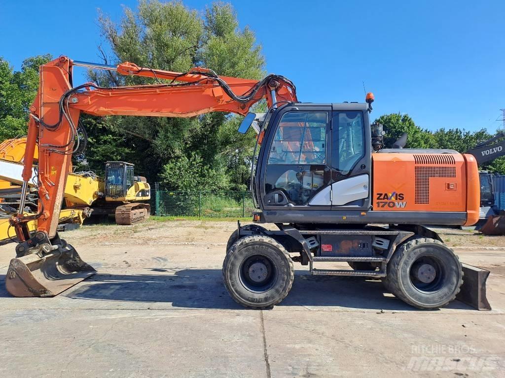 Hitachi ZX 170 W-5 B Gumikerekes kotrók