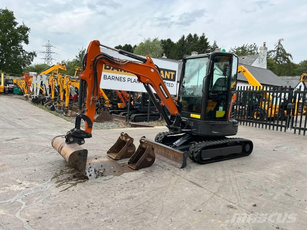 Doosan DX 27 Z Mini kotrók < 7t