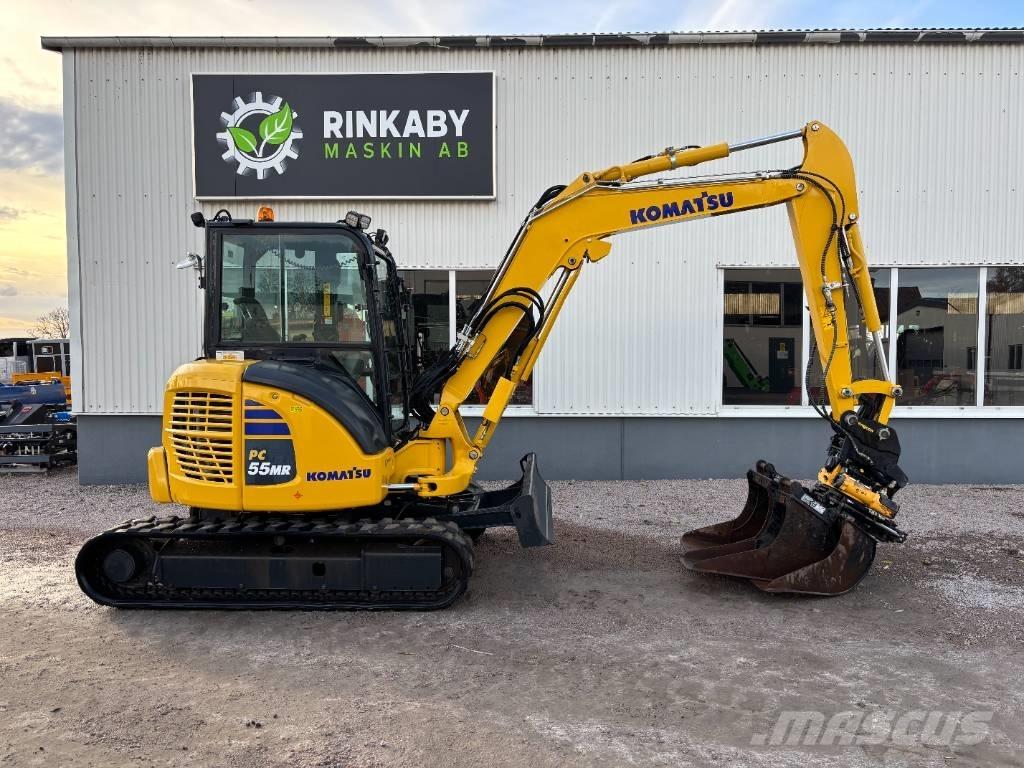 Komatsu PC55 MR-5 Mini kotrók < 7t