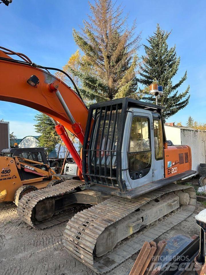 Hitachi EX 200 Bontásra használt kotrók