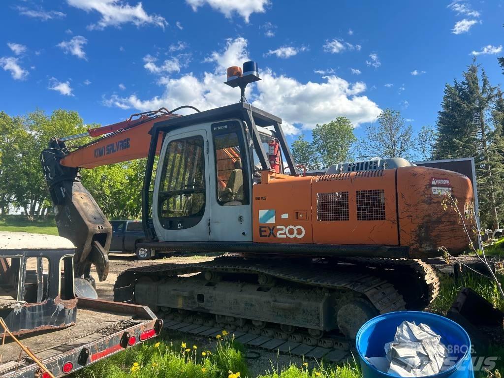 Hitachi EX 200 Bontásra használt kotrók
