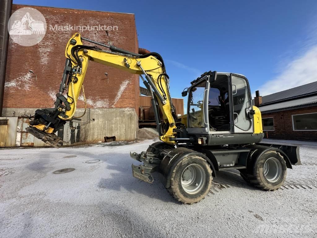 Wacker Neuson EW 100 Gumikerekes kotrók