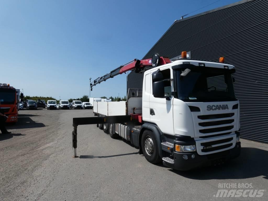 Scania G 450 Darus teherautók