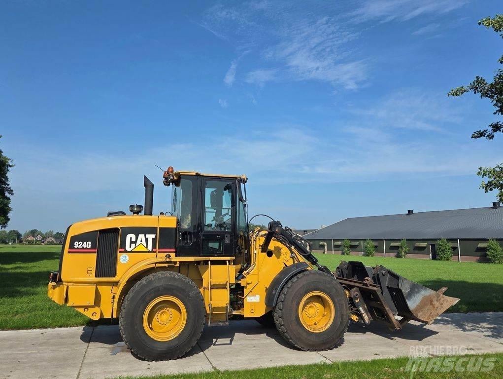 CAT 924G Gumikerekes homlokrakodók