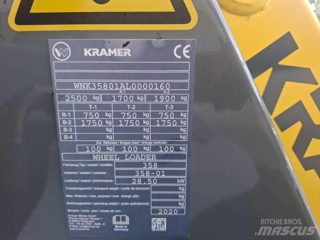 Kramer 5040 Gumikerekes homlokrakodók
