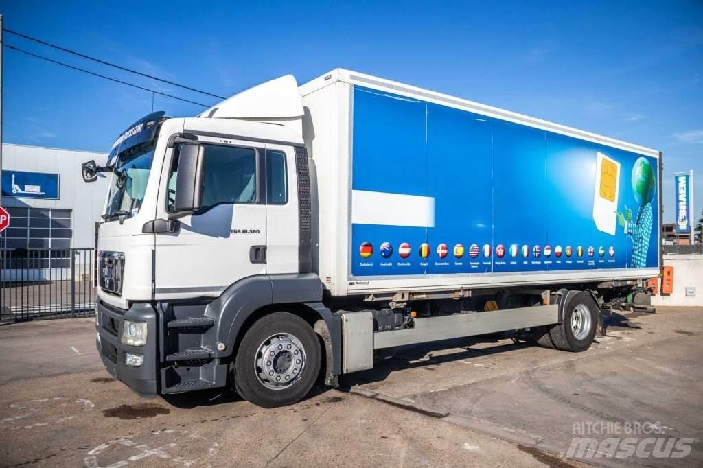 MAN TGS 18.360 LL Dobozos teherautók