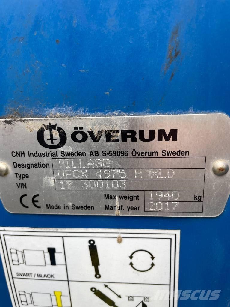 Överum VFCX4975 Váltvaforgató ekék