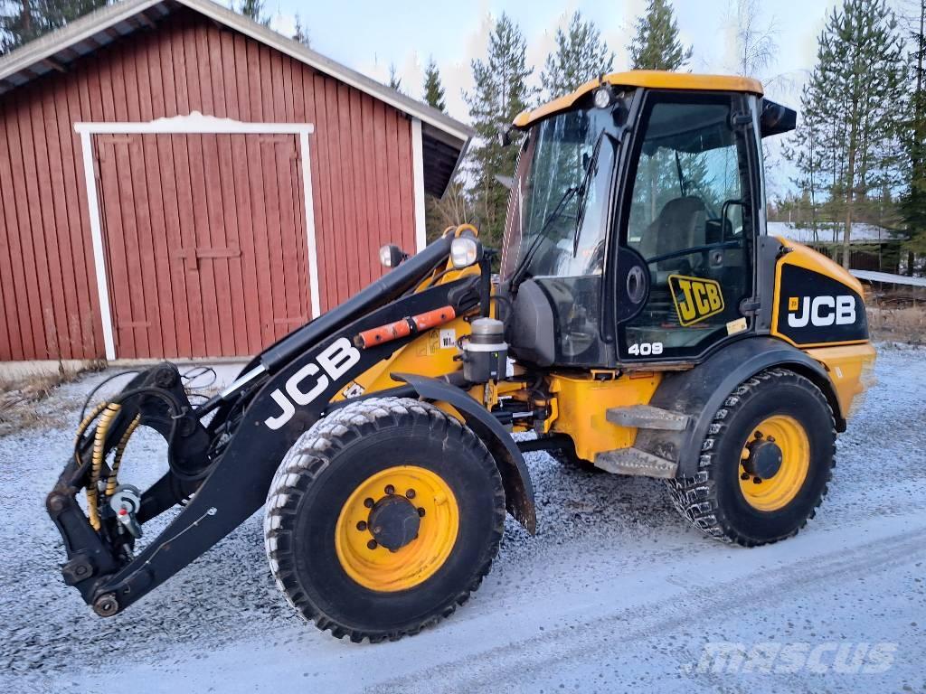 JCB 409 B Gumikerekes homlokrakodók