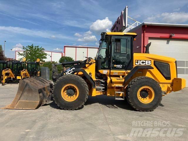 JCB 427 ZX Gumikerekes homlokrakodók