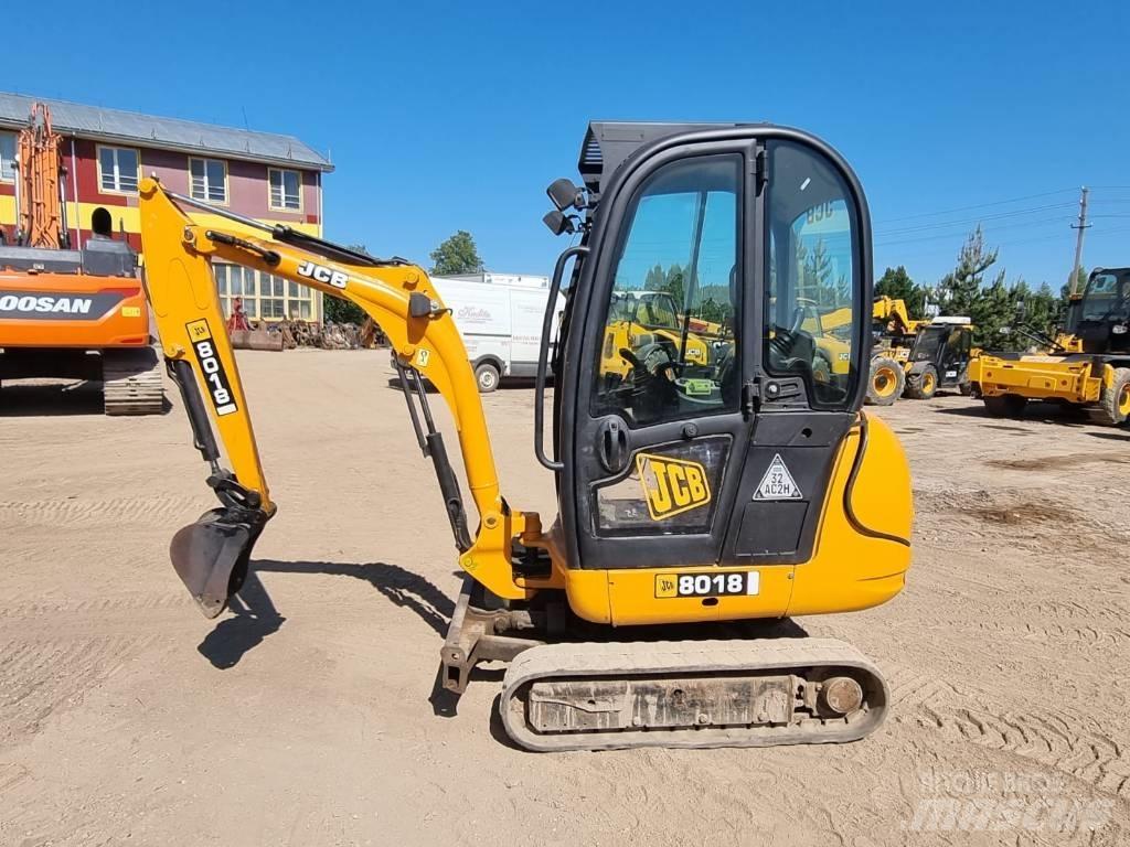 JCB 8018 Mini kotrók < 7t