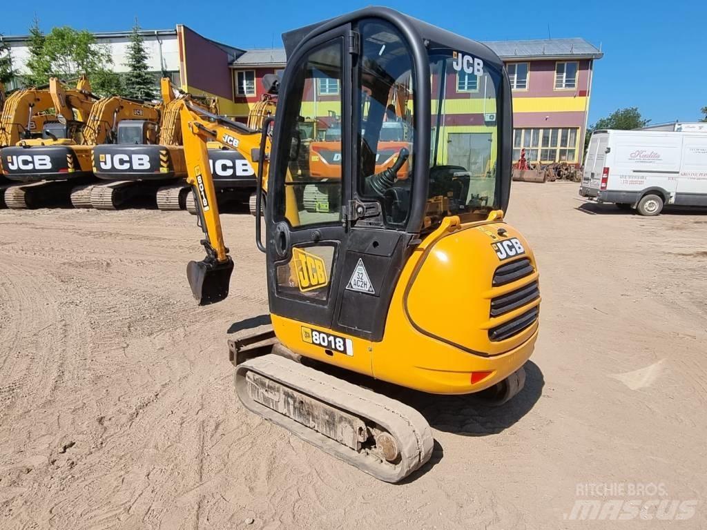JCB 8018 Mini kotrók < 7t