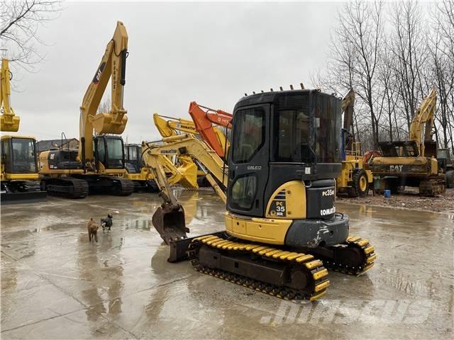 Komatsu PC35MR-2 Lánctalpas kotrók