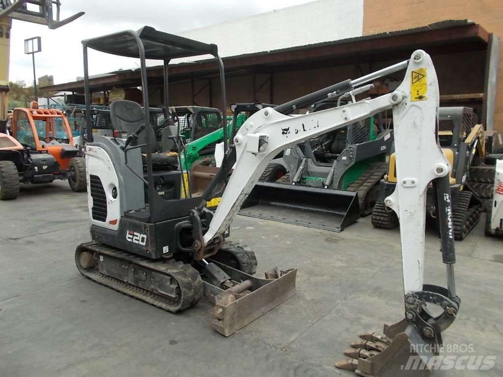 Bobcat E20 Mini kotrók < 7t