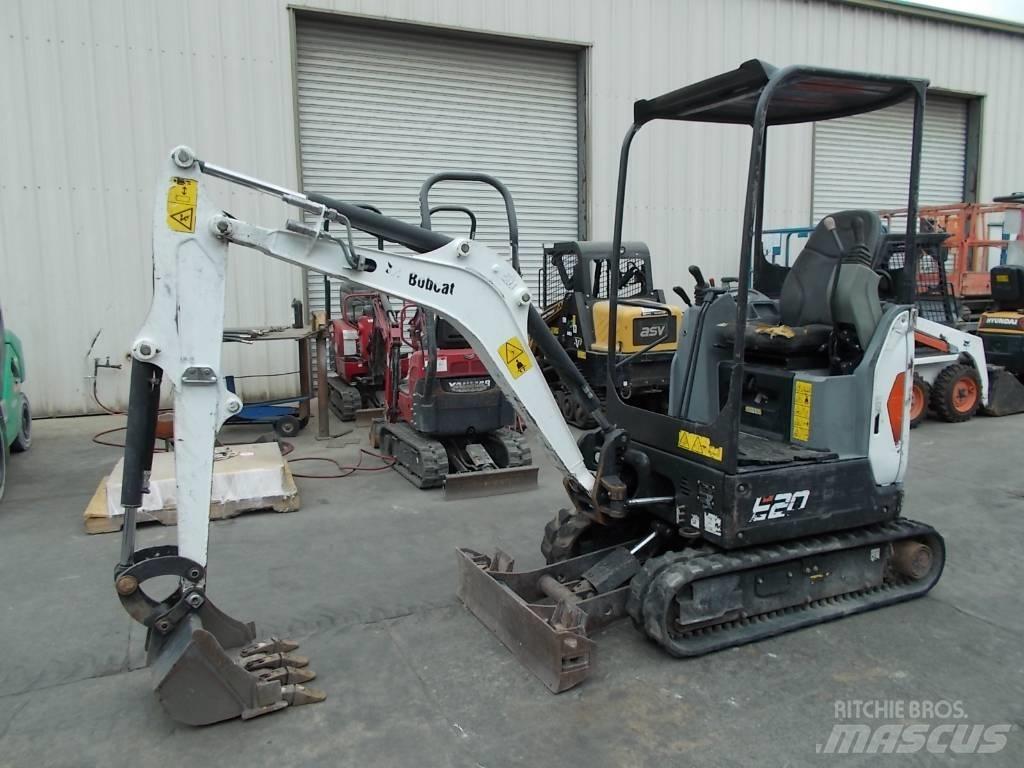 Bobcat E20 Mini kotrók < 7t