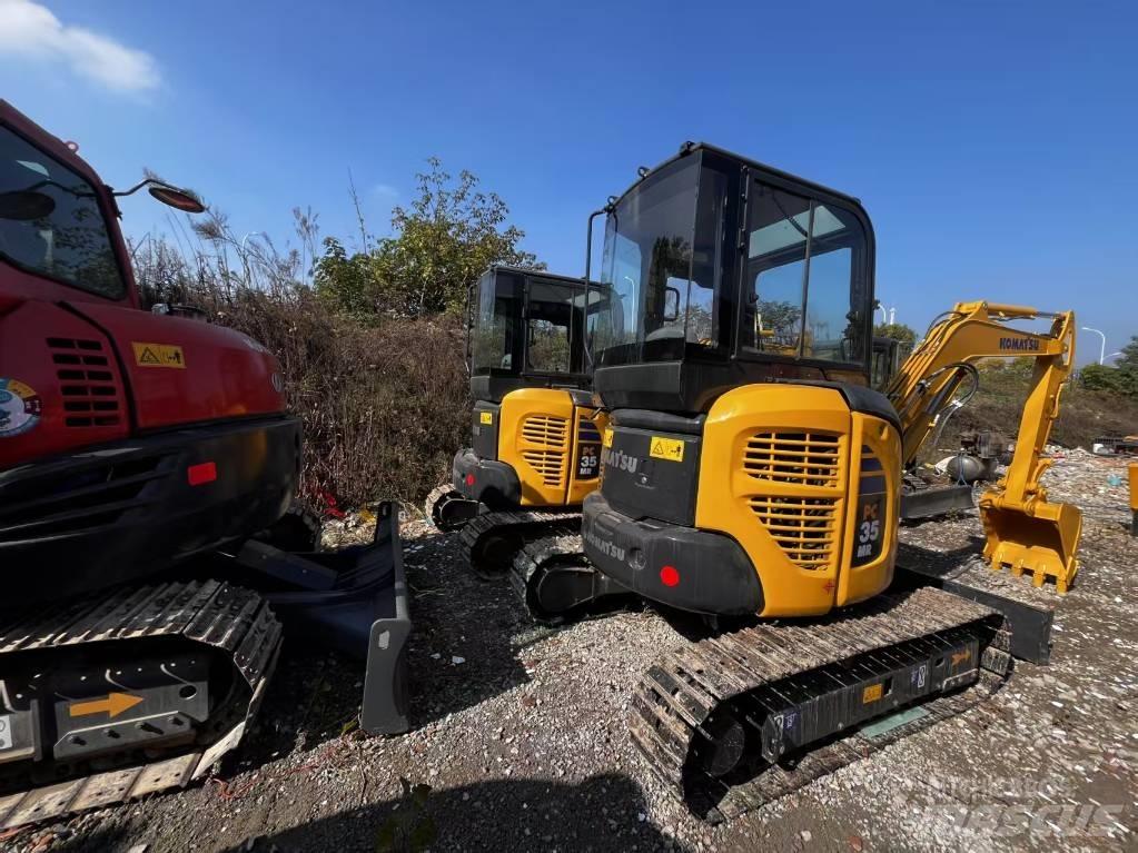 Komatsu PC 35 MR Mini kotrók < 7t