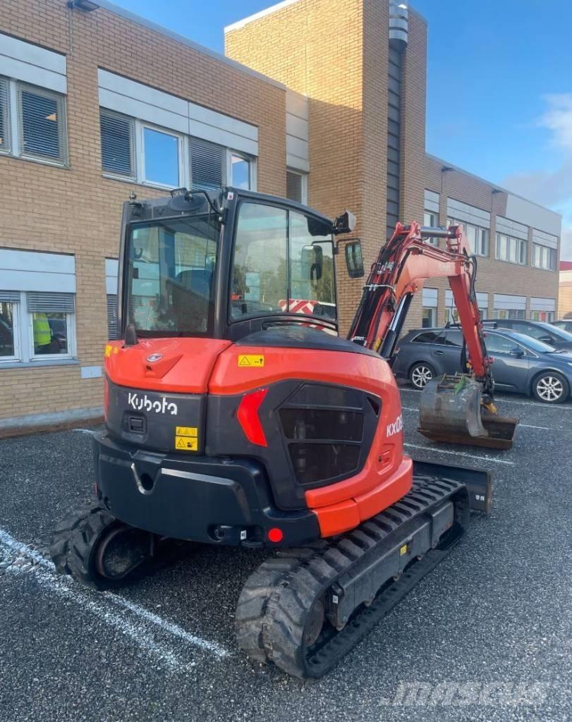 Kubota KX 060-5 Mini kotrók < 7t
