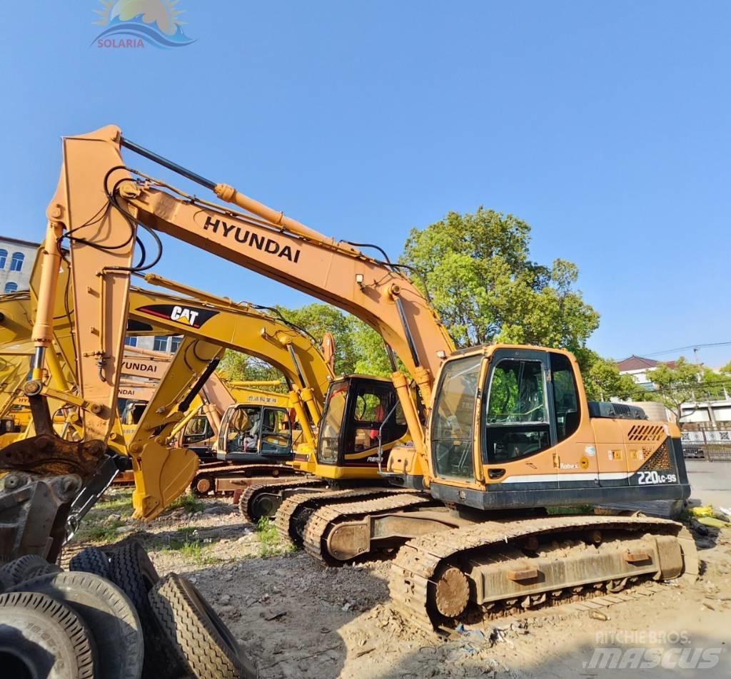 Hyundai R220LC-9S Lánctalpas kotrók