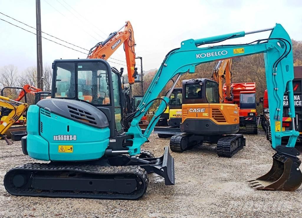 Kobelco SK 55 SRX-6 Mini kotrók < 7t