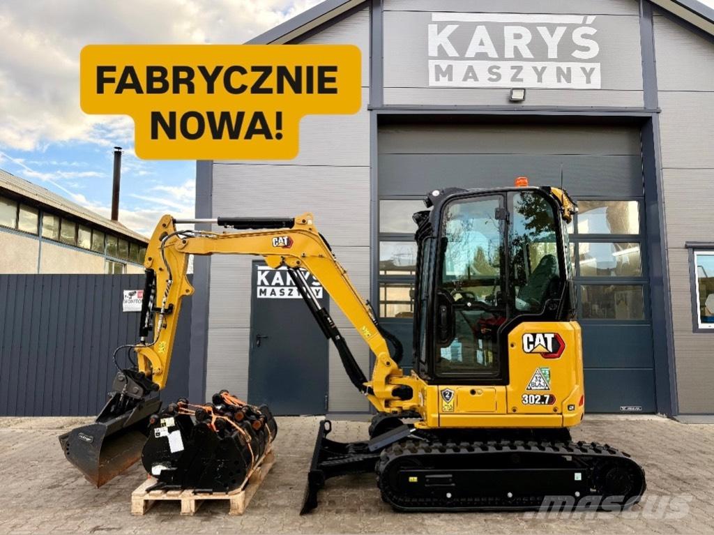 CAT 302.7 CR Mini kotrók < 7t