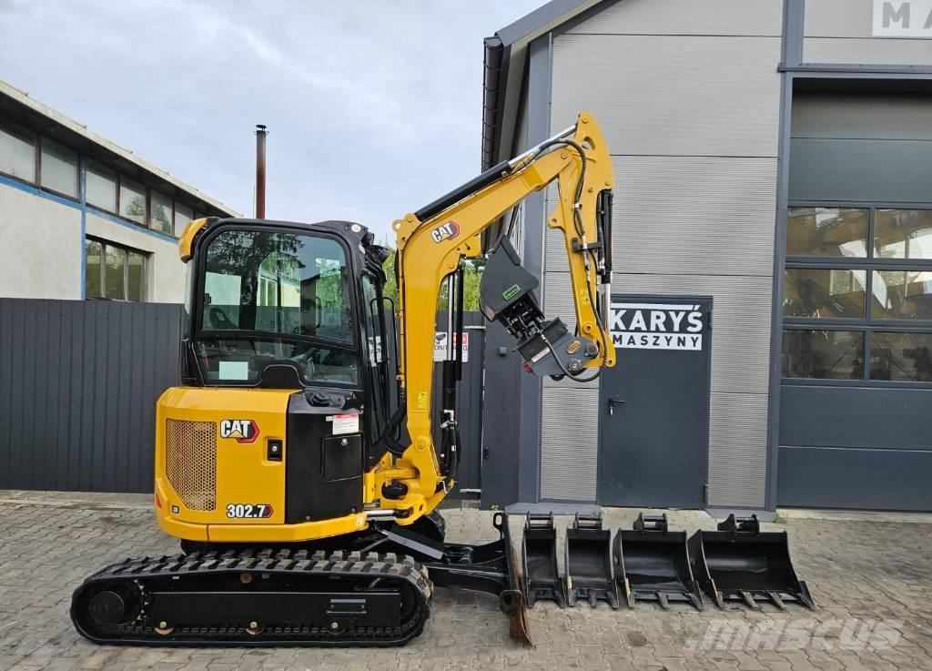 CAT 302.7 CR Mini kotrók < 7t