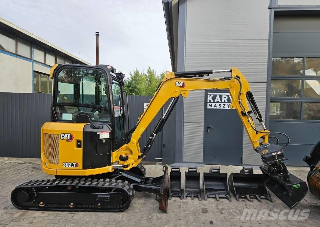 CAT 302.7 CR Mini kotrók < 7t