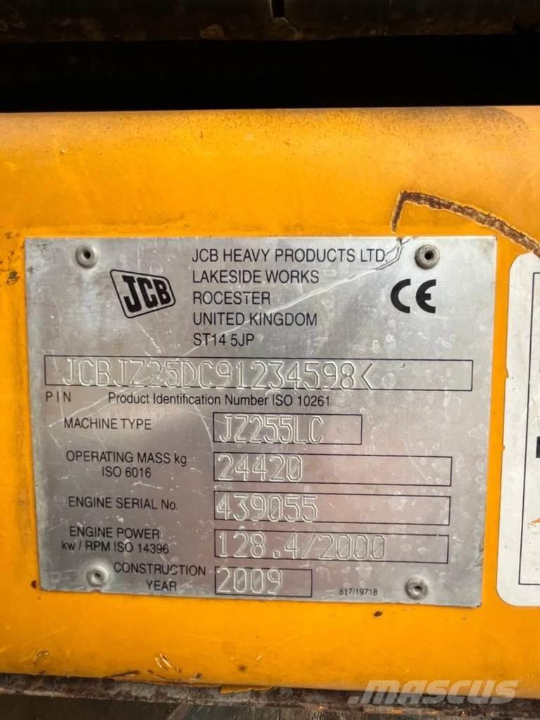 JCB JZ 255LC Lánctalpas kotrók