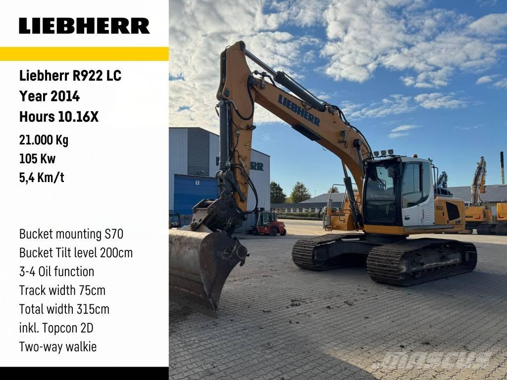 Liebherr R 922 Lánctalpas kotrók