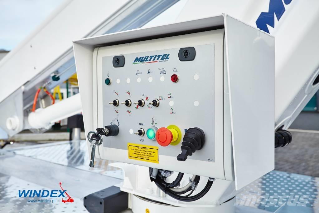 Multitel MT 182 EX Teherautóra szerelt emelők és állványok