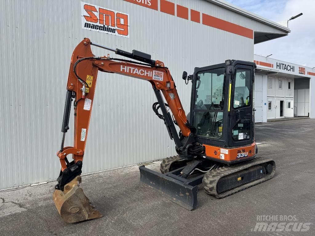 Hitachi ZX 33 U-6 Mini kotrók < 7t
