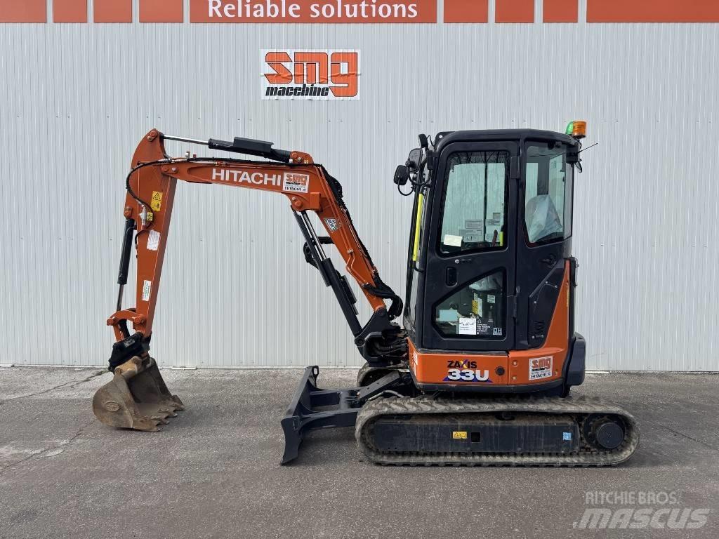 Hitachi ZX 33 U-6 Mini kotrók < 7t
