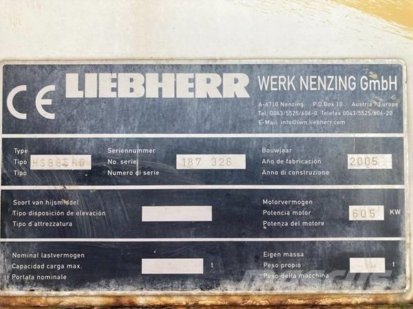 Liebherr HS 885 HD Lánctalpas daruk