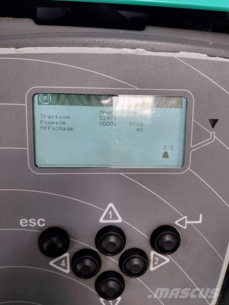 Mitsubishi SBV 16 N Elektromos gyalogkíséretű targoncák