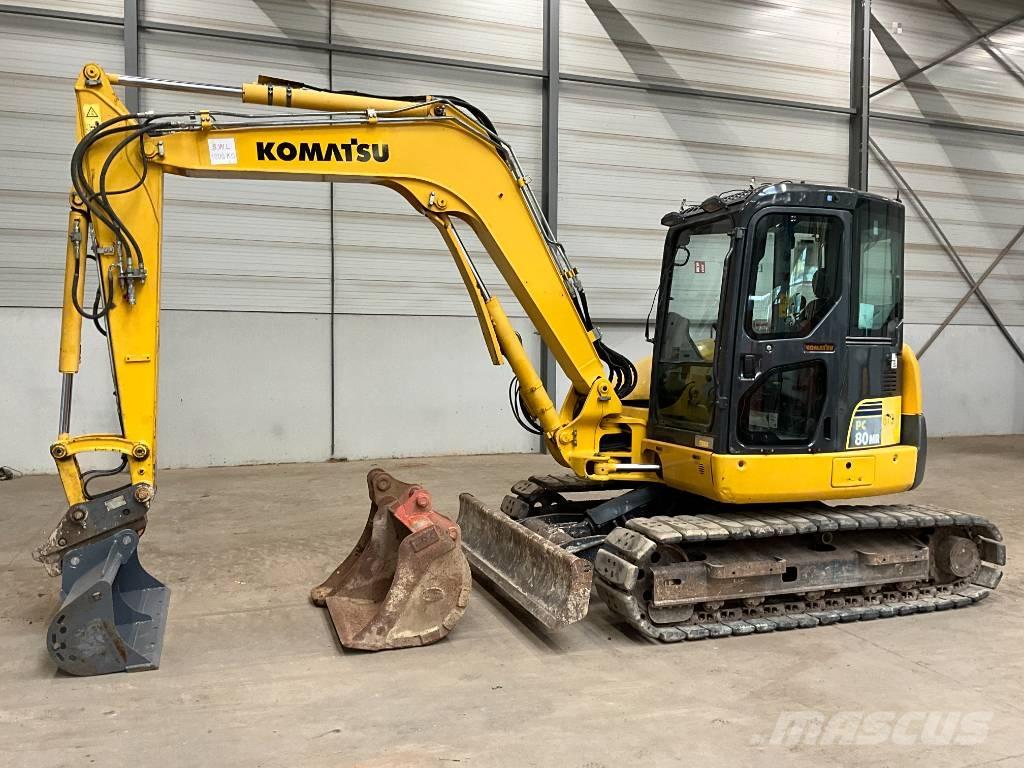 Komatsu PC 80 MR-3 Közepes (midi) kotrók 7 t - 12 t