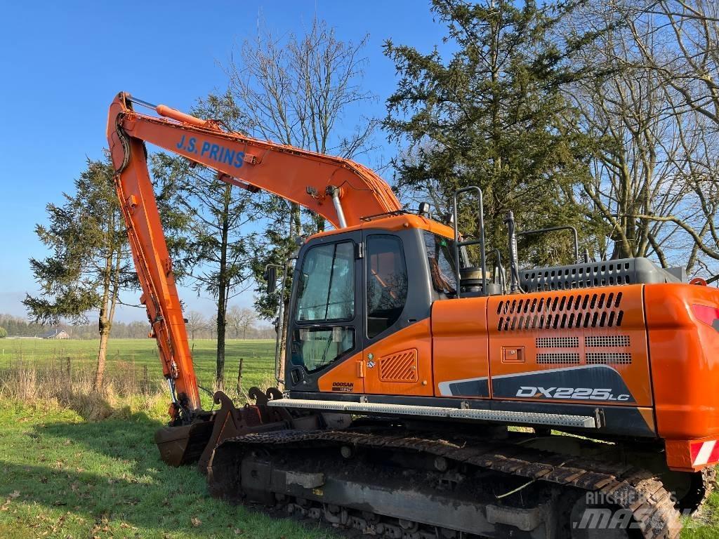 Doosan Dx225-5 Hosszú gém kotrók