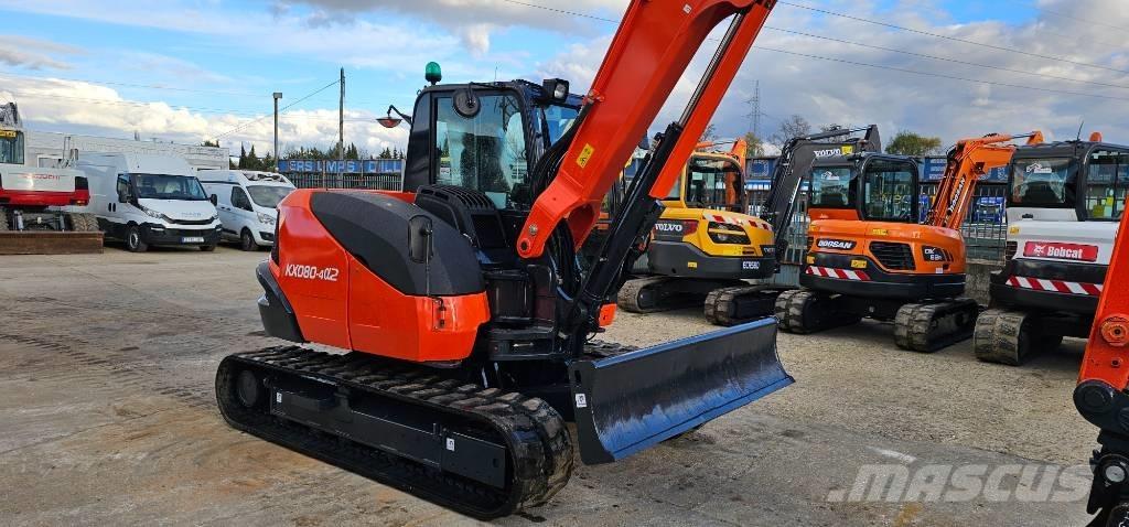 Kubota KX 080-4 Közepes (midi) kotrók 7 t - 12 t