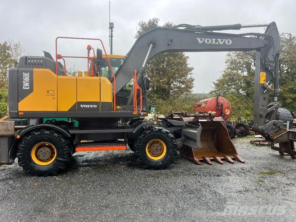 Volvo EW 160 E Gumikerekes kotrók