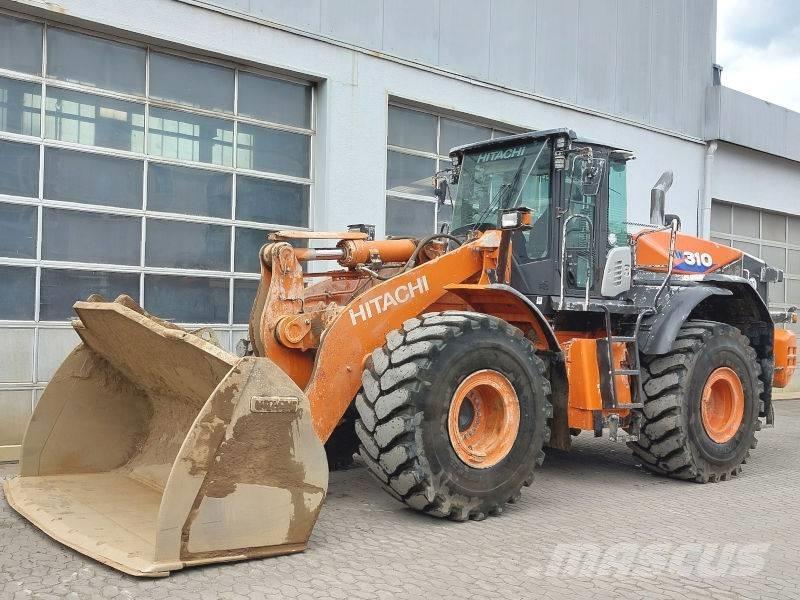 Hitachi ZW 310-6 Gumikerekes homlokrakodók