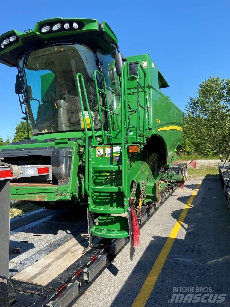 John Deere S 670 Kombájnok
