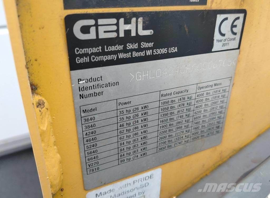 Gehl 4240 E Kompaktrakodók