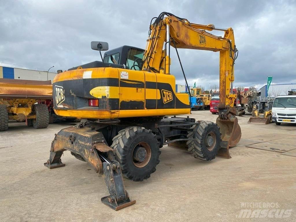 JCB JS160W NVT Gumikerekes kotrók
